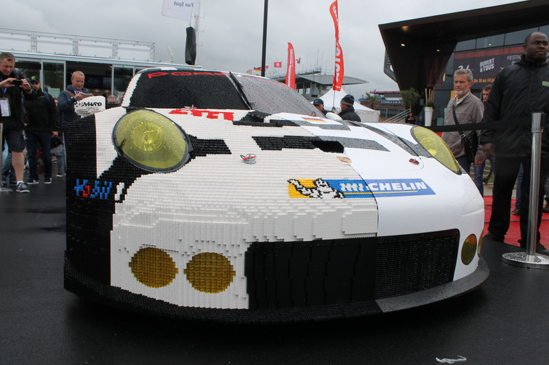 Illustration for article titled Half Of This Porsche Is Made Of Lego Bricks